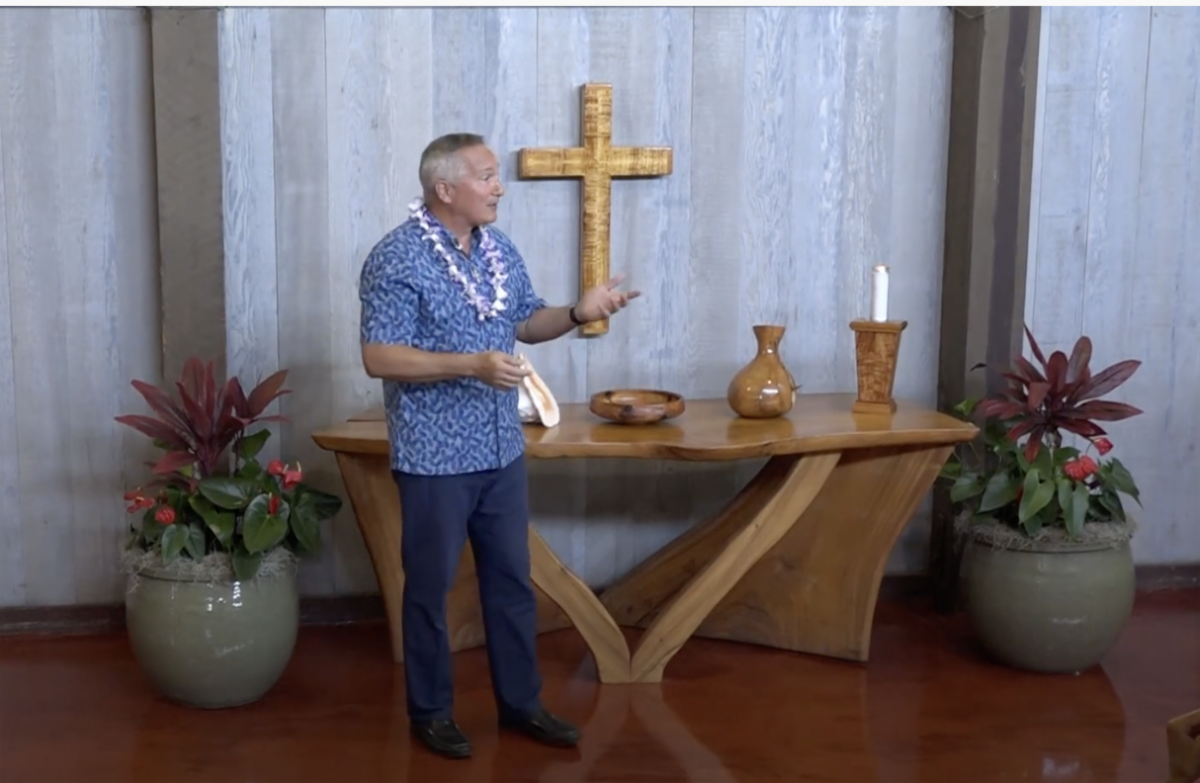 Pastor Alan Akana Koloa Union Church