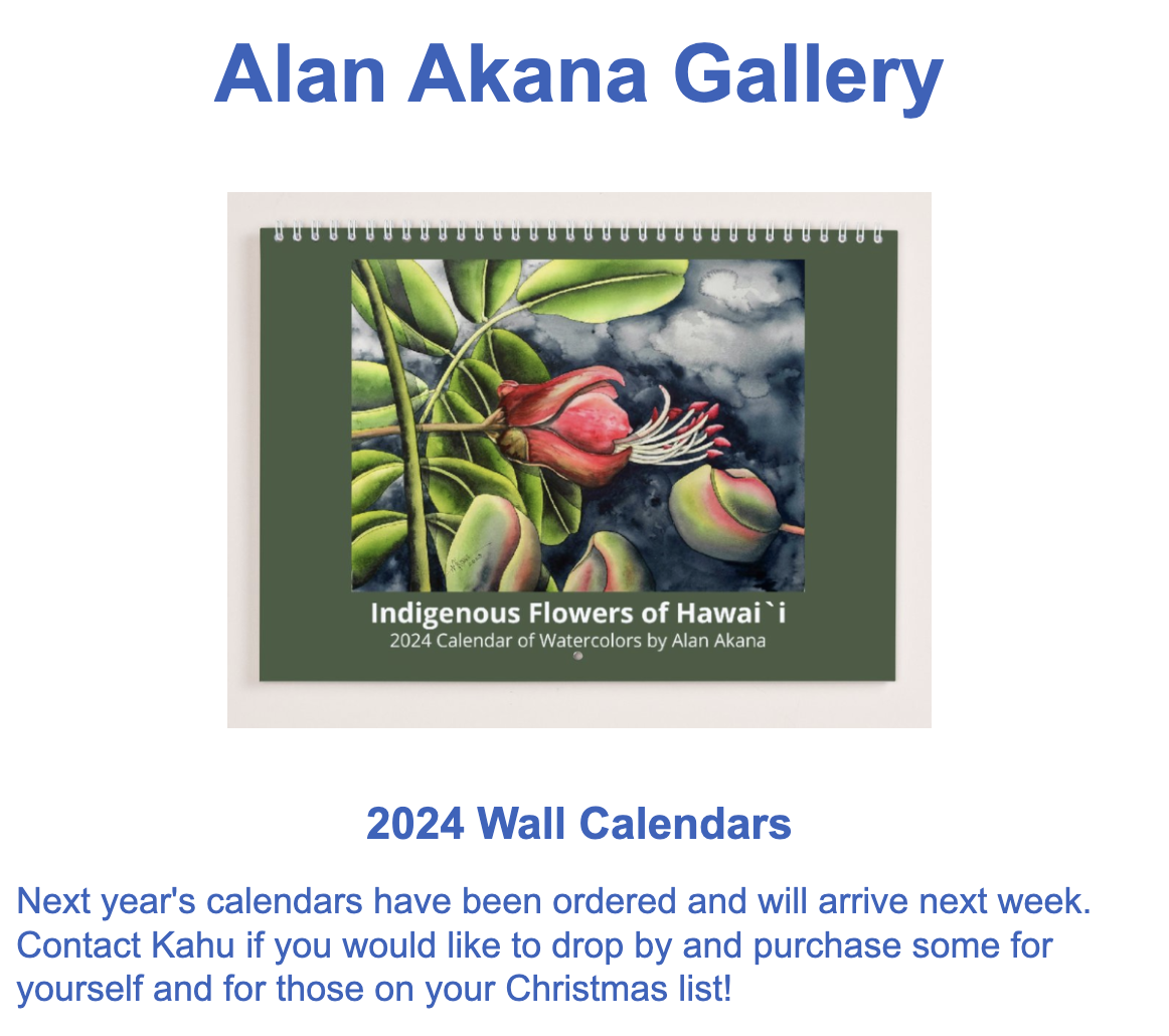 alan akana art gallery<br />
